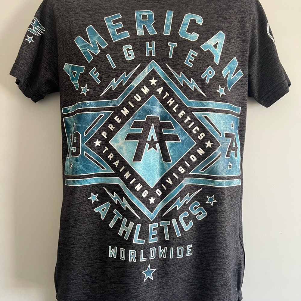 American Fighter Men's Gray T-Shirt
